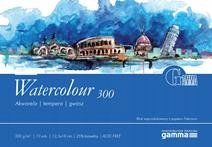 Blok malarski GAMMA WATERCOLOUR 300g 12,5x18