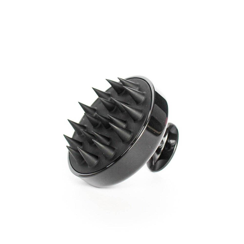 Foamanizer FOAMANIZER - Silikonowa szczotka-masażer do mycia włosów - Czarna