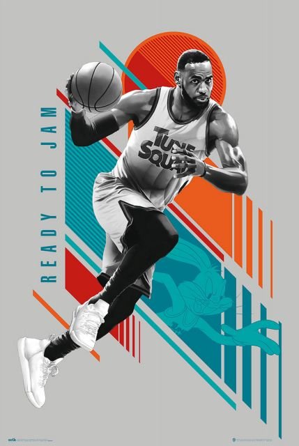 Space Jam 2 LeBron James - plakat 61x91,5 cm