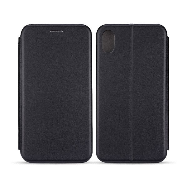 NoName Etui Book Magnetic iPhone Xr czarny/blac k