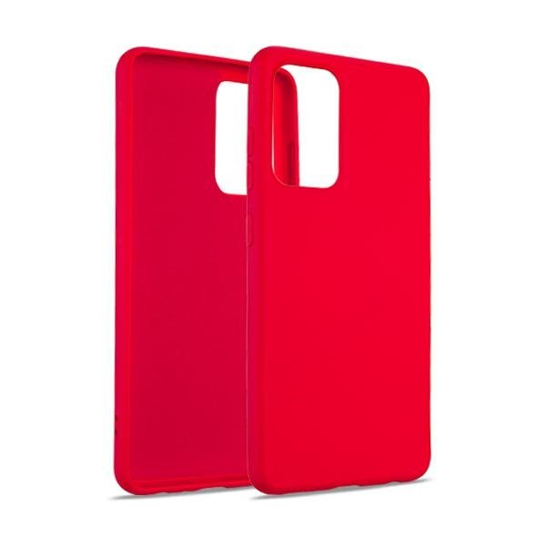 Samsung Inny Beline Etui Silicone S20 FE G780 czerwony/red