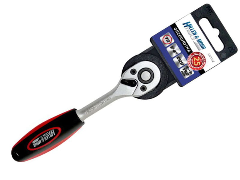 Hillen&Mohr Tools Klucz grzechotka prosta 1/4