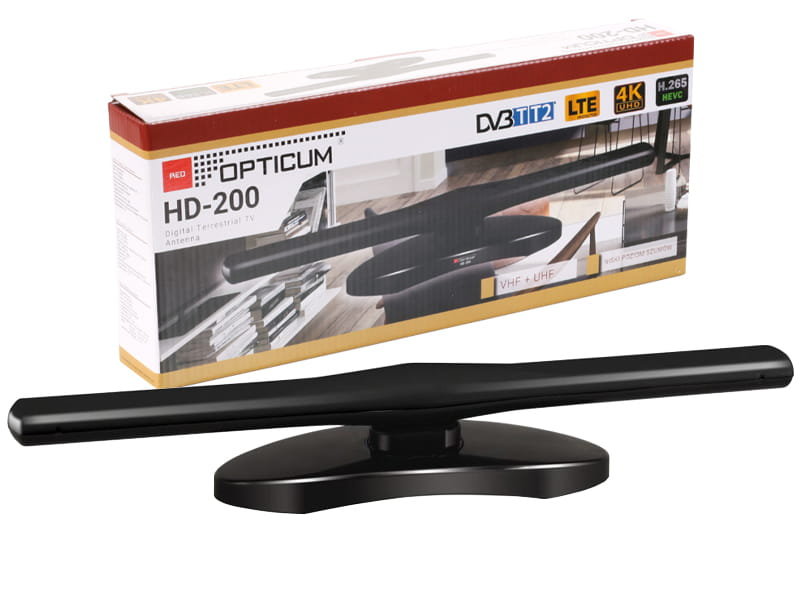 Opticum Antena pokojowa DVB-T2 HD-200 HD-200