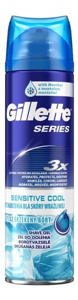 Gillette PROCTER & GAMBLE Żel do golenia Series Sensitive Cool 200 ml