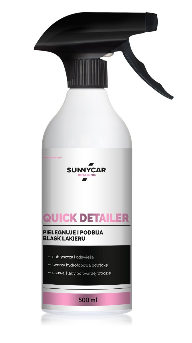 Sunnycar Preparat SCDQD05 500ml Nie powoduje zarysowań Zabezpiecza