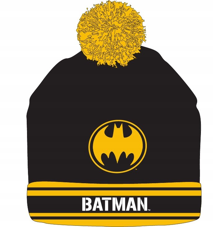 BATMAN CZAPKA ZIMOWA CHŁOPIĘCA 52 54