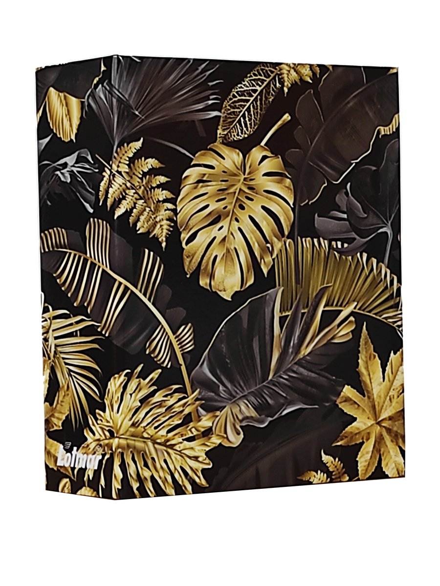 ALBUM kieszeniowy do zdjęć 10x15 cm wsuwane, 304 zdjęcia MONSTERA czarny