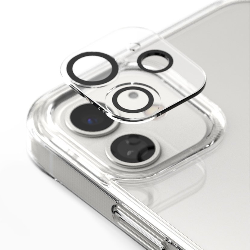 Protector Ringke Ringke Camera Glass szkło hartowane na cały aparat obiektyw kamerę do iPhone 12 Mini przezroczysty (C1G011) hurtel-73676-0