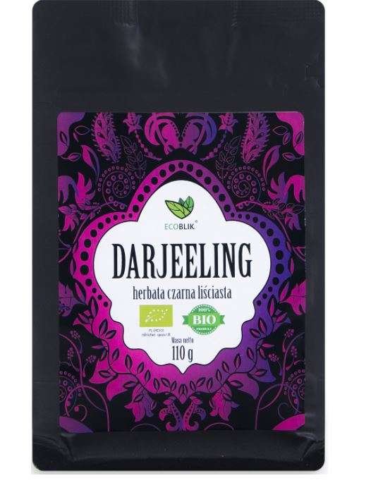 Medicaline Herbata ekologiczna czarna liściasta DARJEELING 110g E01A-26408