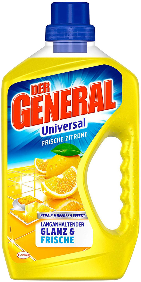 General Frische Zitrone Płyn do Mycia Podłóg 750ml DE