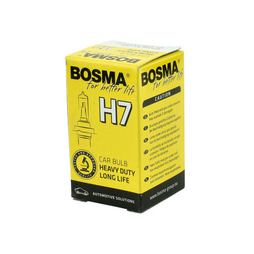 BOSMA 6289 ŻARÓWKA 12V 55W H7 PX26d LONG LIFE HEAVY DUTY 6289