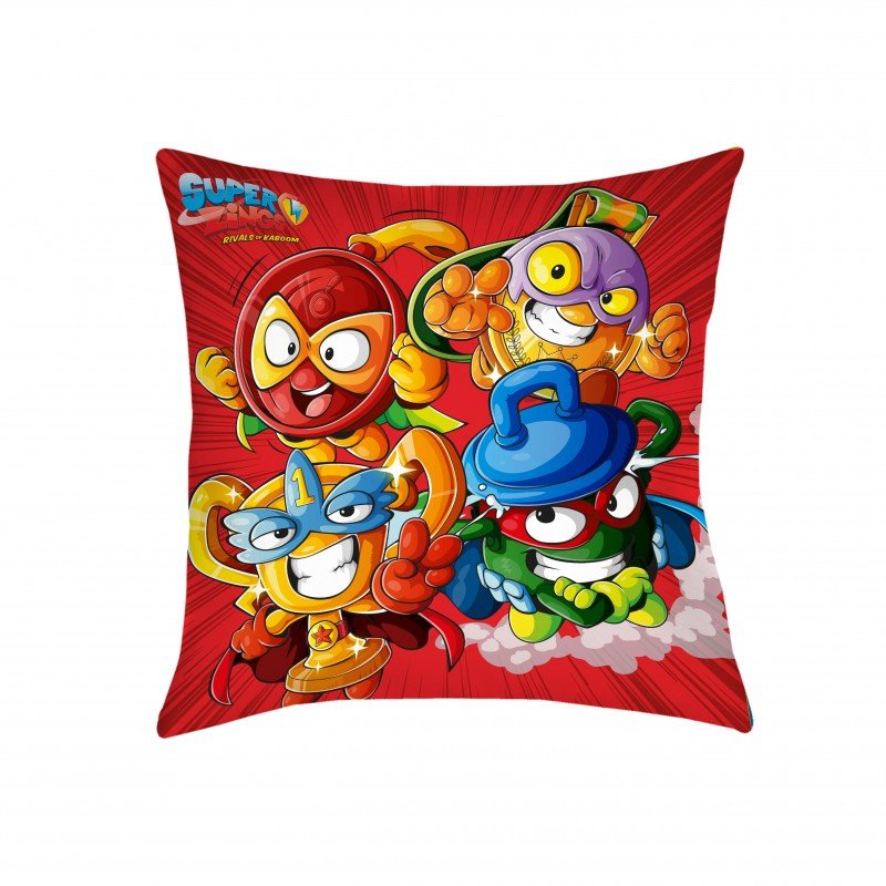 Super Zings Poduszka Super Zings 40x40cm  1Y39BQ 1Y39BQ SAM  One size