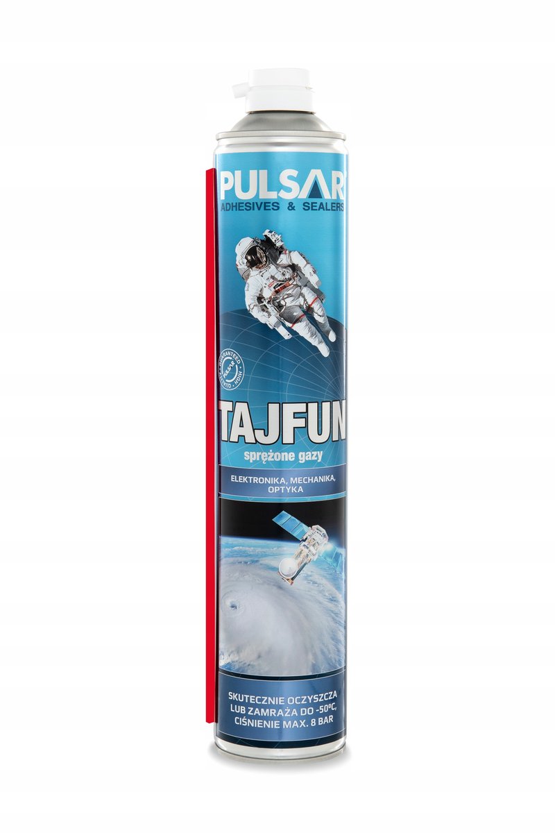 PULSAR TAJFUN SPRĘŻONE GAZY 750 ml + RURKA