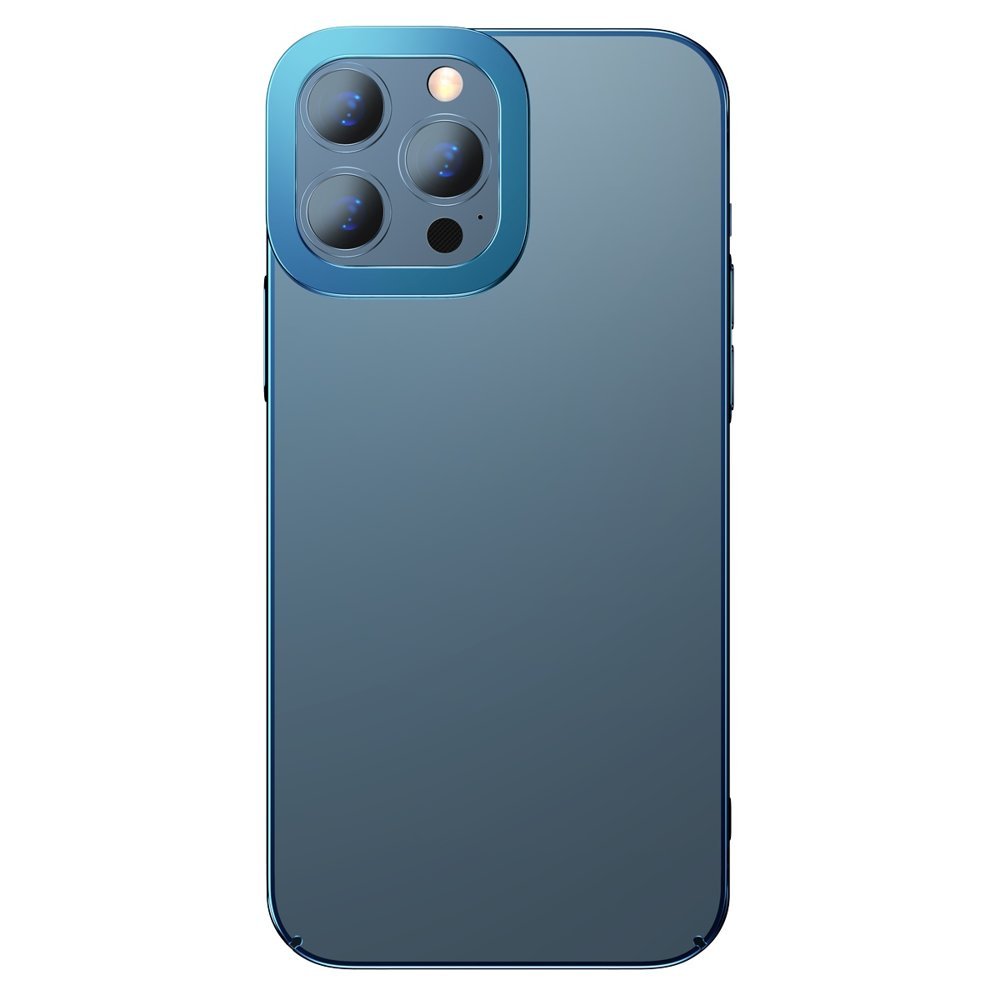 Baseus Glitter Case przezroczyste etui pokrowiec iPhone 13 Pro Max niebieski (ARMC000803) ARMC000803