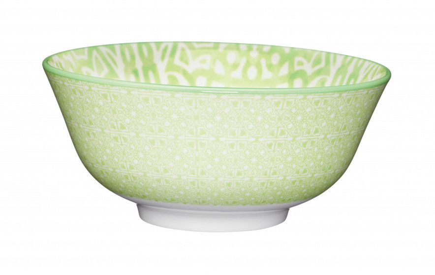KitchenCraft misa efekt zielonej i białej płytki 15,7 cm ceramika twm_929357