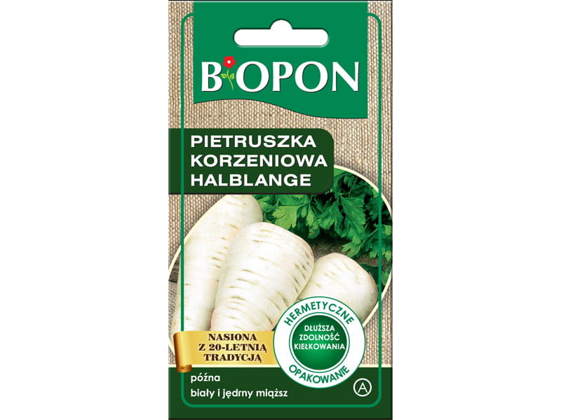BIOPON Nasiona pietruszka korzeniowa Halblange 1473