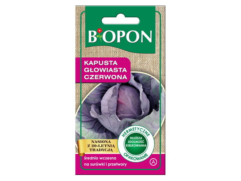 Biopon kapusta czerwona Topas 1g Bio000097