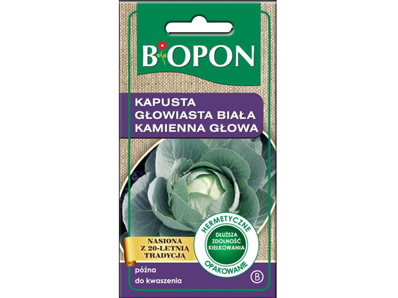 BIOPON Nasiona Kapusta biała Kamienna głowa 1454
