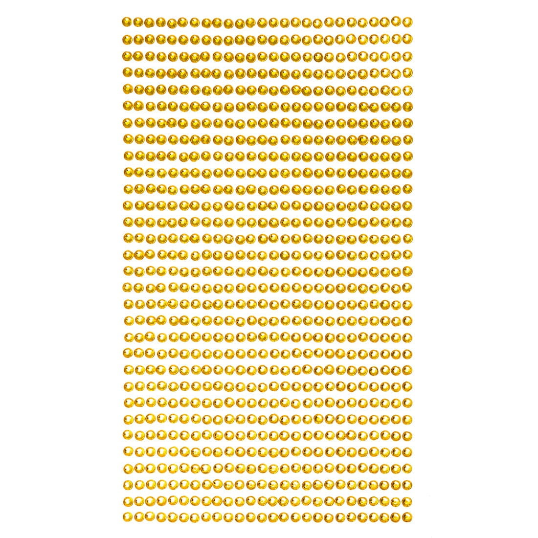 Kryształki Diamenciki Samoprzylepne 3Mm 806 Szt. Yellow Dalprint