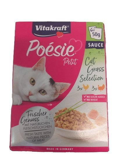 Vitakraft POESIE PETIT z kocią trawą 6x50g