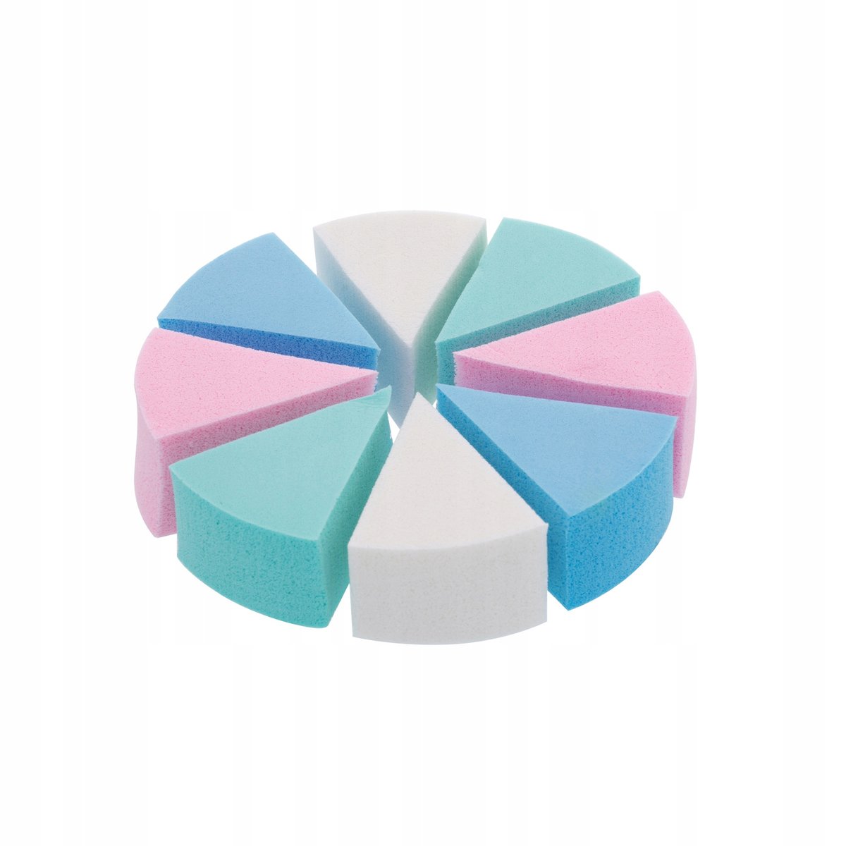 Gąbki Do Makijażu Manicure Lateksowe Ombre Zestaw 8 sztuk