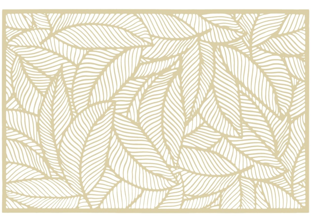 Secret de Gourmet Podkładka na stół Jungle 45x30 cm złota DD.14245