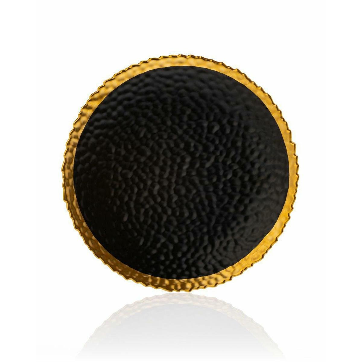 Talerz Kati Black Gold 20 cm