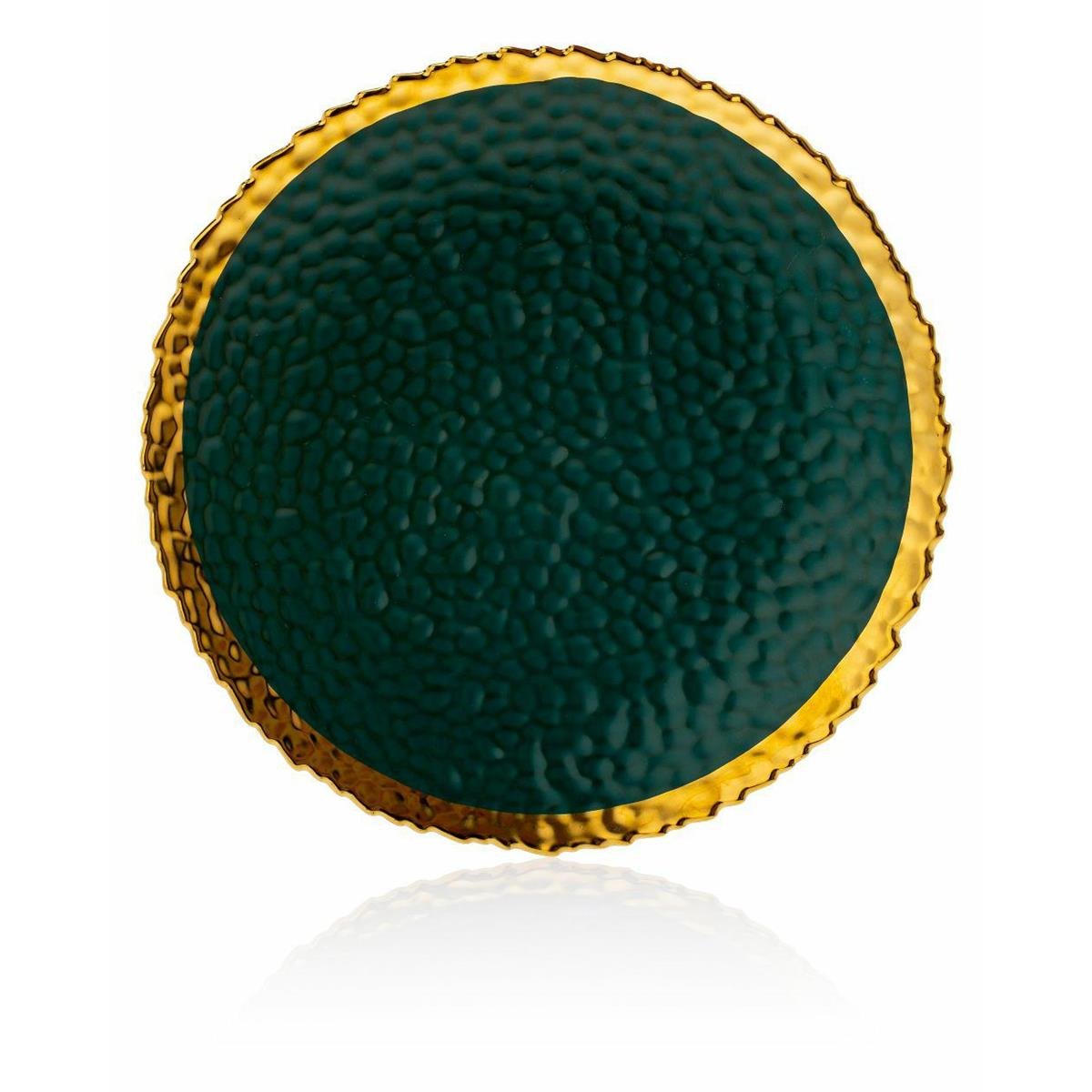 Talerz Kati Green Gold 25 cm