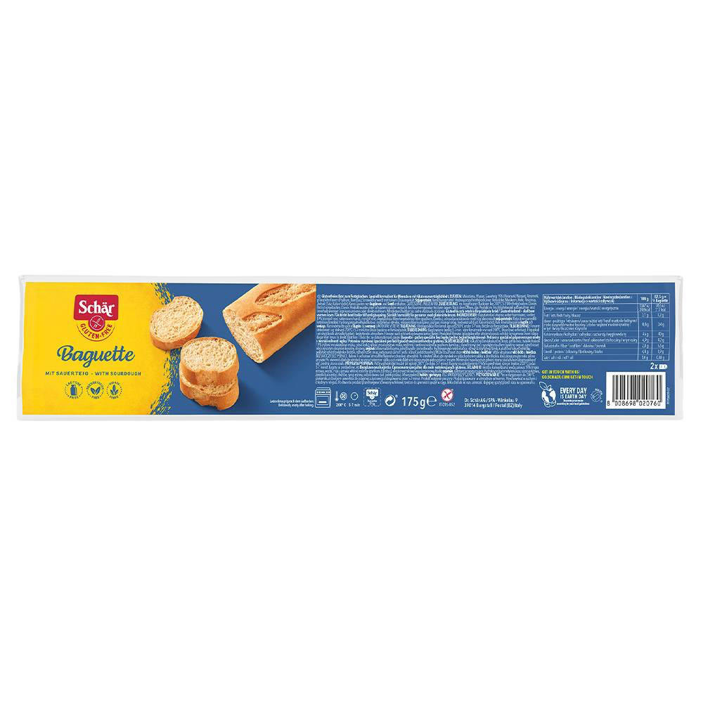 Schar Baguette French - Bułka Bagietka bezglutenowa 175g - Schär