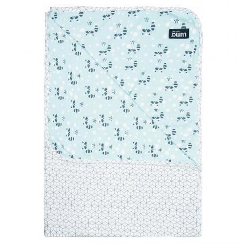 Luma Babycare LUMA Koc wielofunkcyjny Racoon Mint