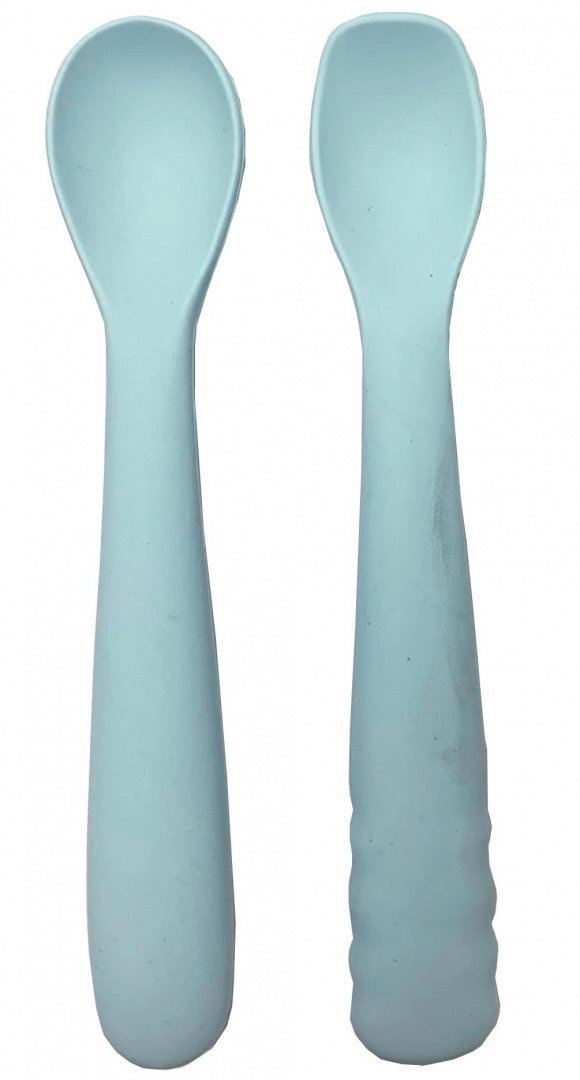 B-Łyżeczki silikonowe 2 szt. Blue mint B572020