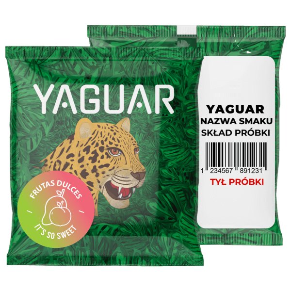 Yerba Mate Yaguar Frutas Dulces 50g próbka