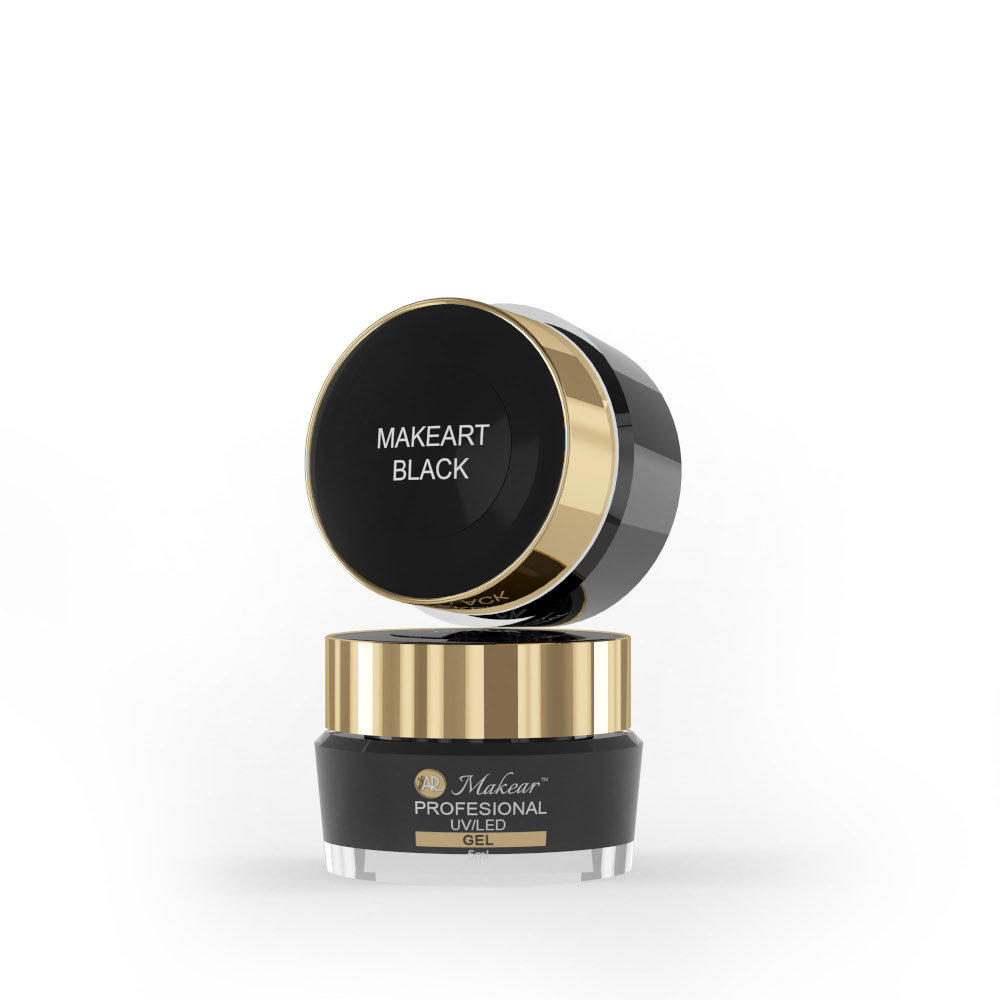 Makear Żel Do Zdobień Makeart Black Manicure 5 ML