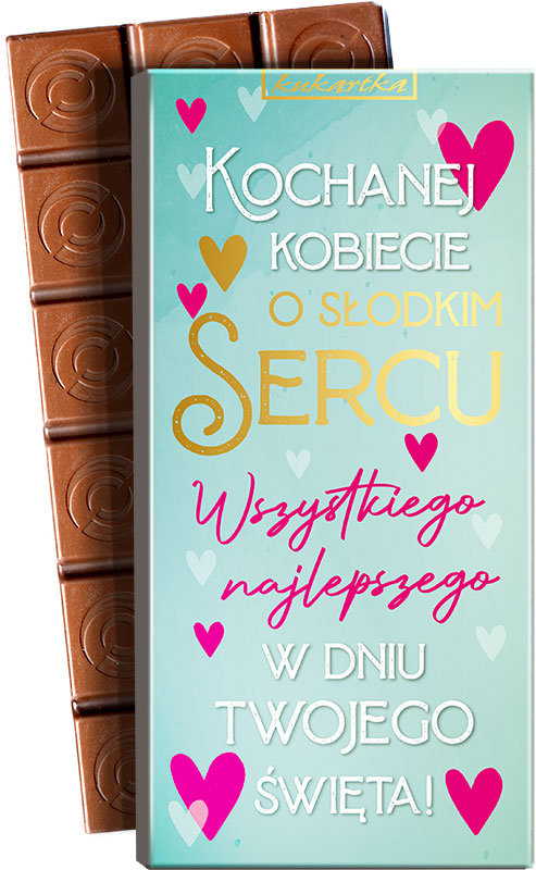 CZEKOLADA 328 KOCHANEJ KOBIECIE (WSZYSTKIEGO NAJLEPSZEGO)
