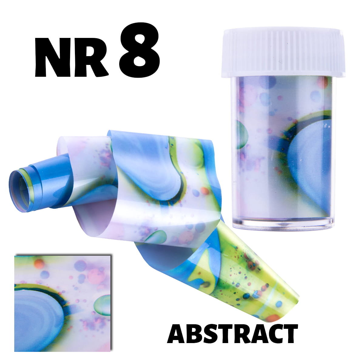 Folia transferowa 100cm Abstract Nr 8