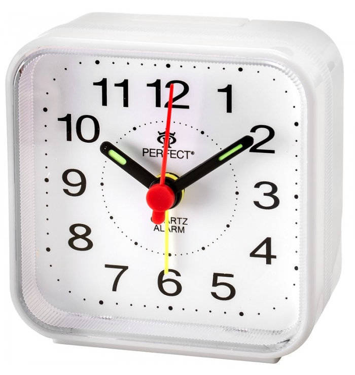 Budzik Perfect SQ883 WH biały