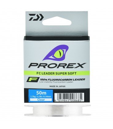 Daiwa Fluorocarbon Prorex Fc - 0,14mm 1,7kg 50m