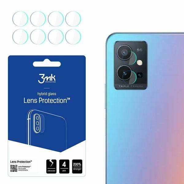 3MK Lens Protect Vivo Y75 5G Ochrona na obiektyw aparatu 4szt 3M003197-0