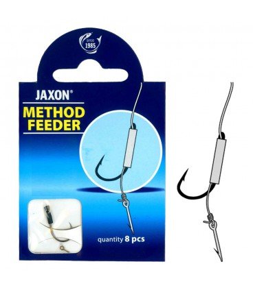 Jaxon Haczyki Method Feeder Mfm 12+przypon 0,20