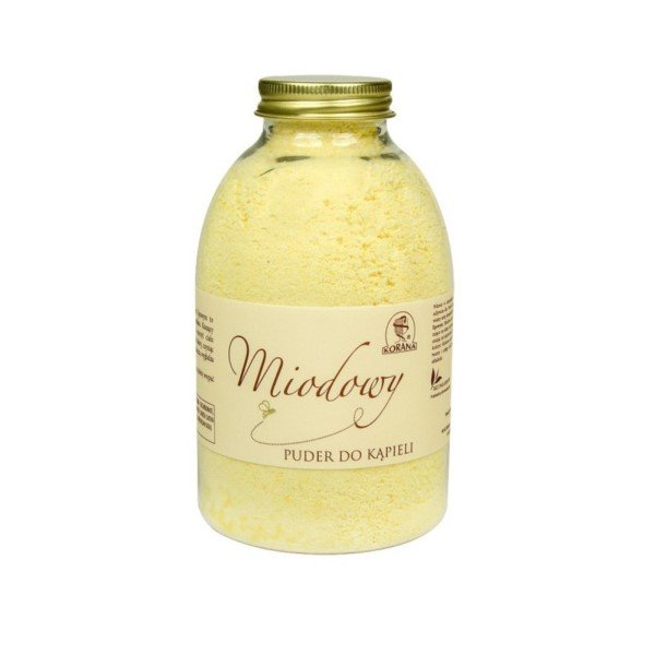 KORANA puder do kąpieli miodowy 400g