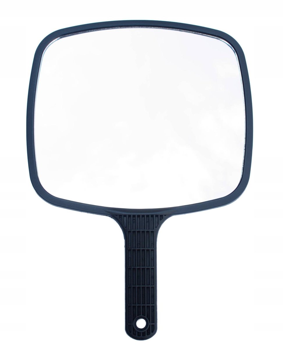 Poniks BL015 prostokat lustro fryzjerskie z rączką BL015