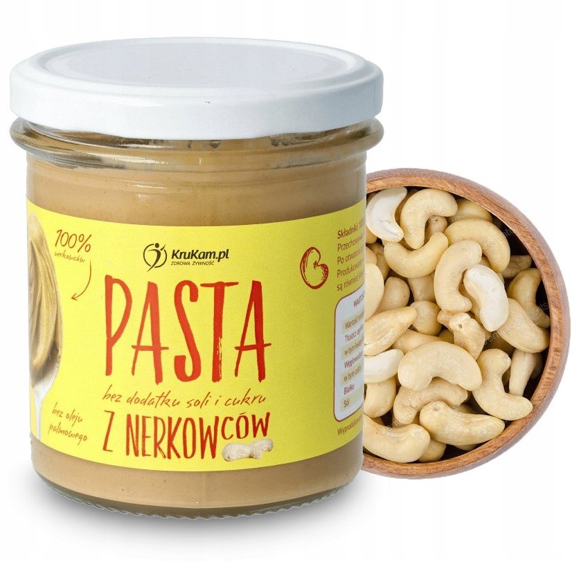 KruKam Pasta z nerkowców 900g