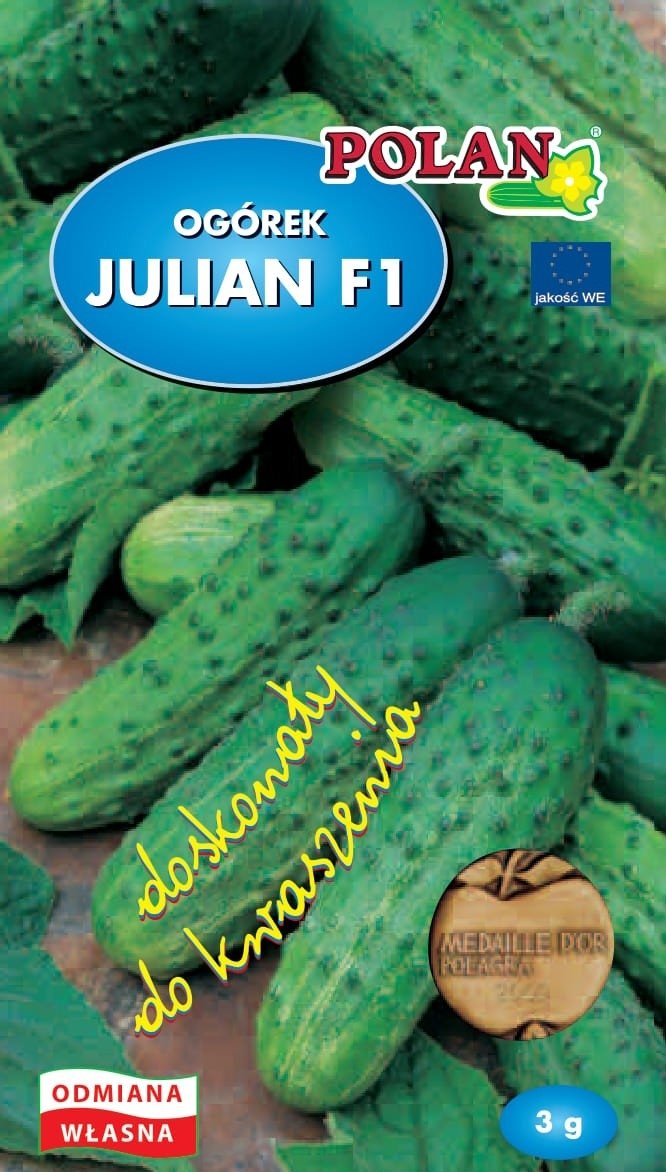 Ogórek Gruntowy Julian Nasiona 3g Polan