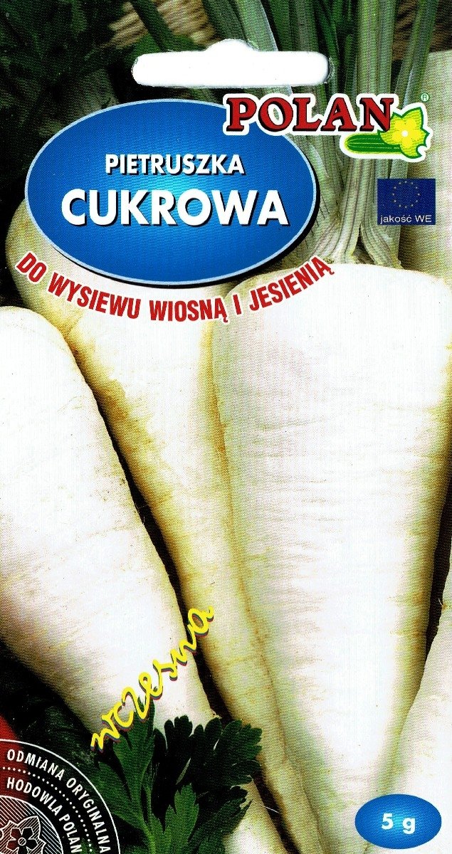 Pietruszka Korzeniowa Cukrowa Nasiona 5g Polan