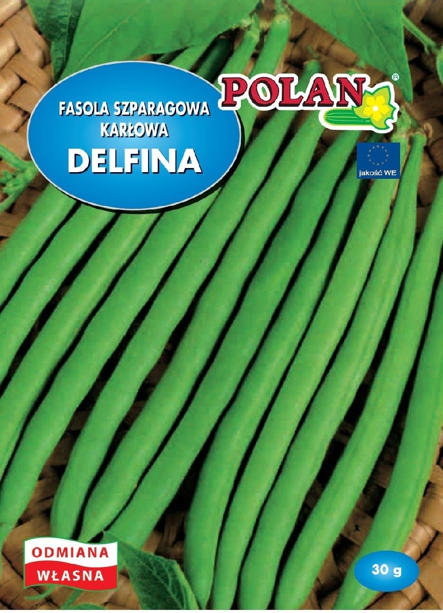 Fasola Karłowa Delfina Nasiona 30g Polan