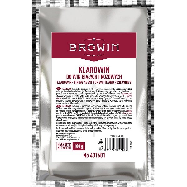 BROWIN Klarowin do win 401601 100 g BROWIN