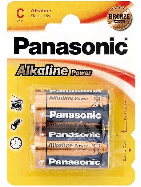 Grundig baterie alkaliczne (1,5 V, zestaw 2 szt.) 8711252141206
