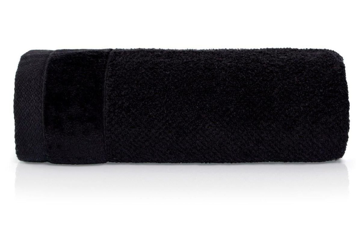 Ręcznik bawełniany Vito 30x50 frotte czarny 550 g/m2