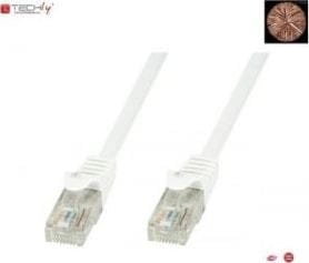 Techly Pro techly pro TechlyPro Kabel sieciowy patch cord RJ45 Cat6 U/UTP 0,5m biały 100% miedź