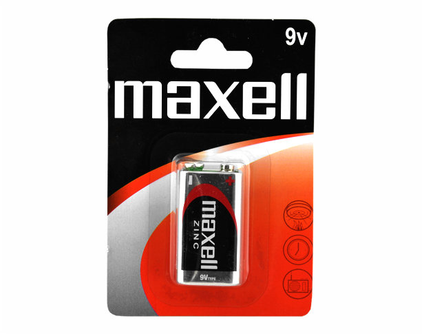 Bateria MAXELL 6F22, 9V. (1LM)